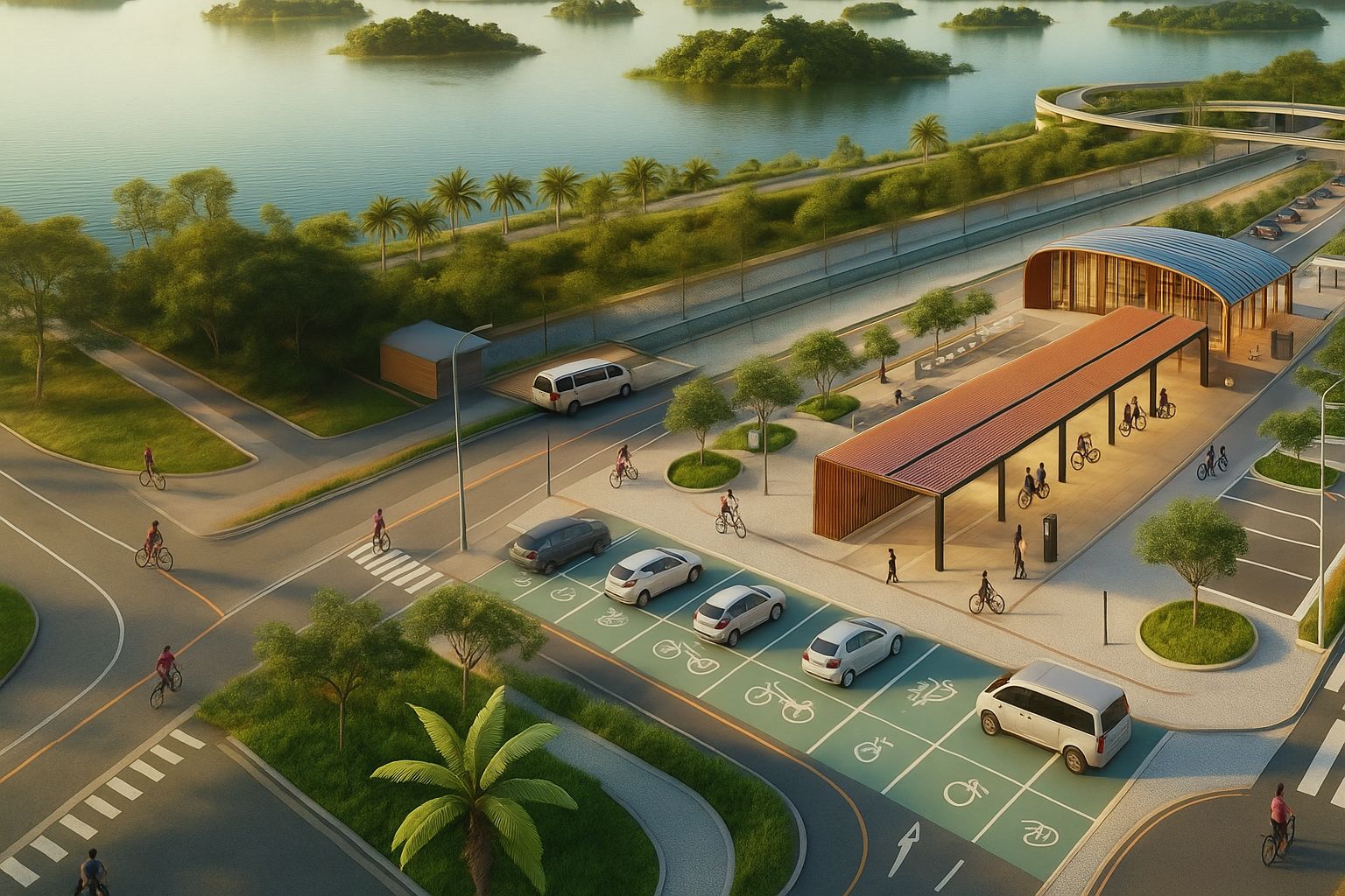 Estação multimodal do AquaviaRio